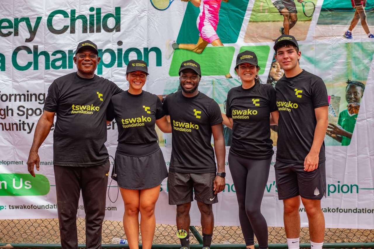 Tswako Foundation team members and participants